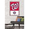 Trends International MLB Washington Nationals - Logo 22 Framed Wall Poster Prints - 2 of 4