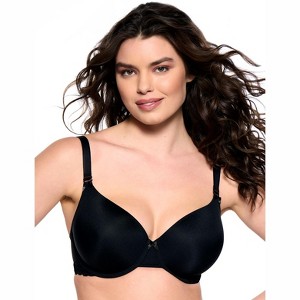 Paramour by Felina Women's Gorgeous Memory Foam Bra, Women's Plus Size Lingerie - 1 of 4