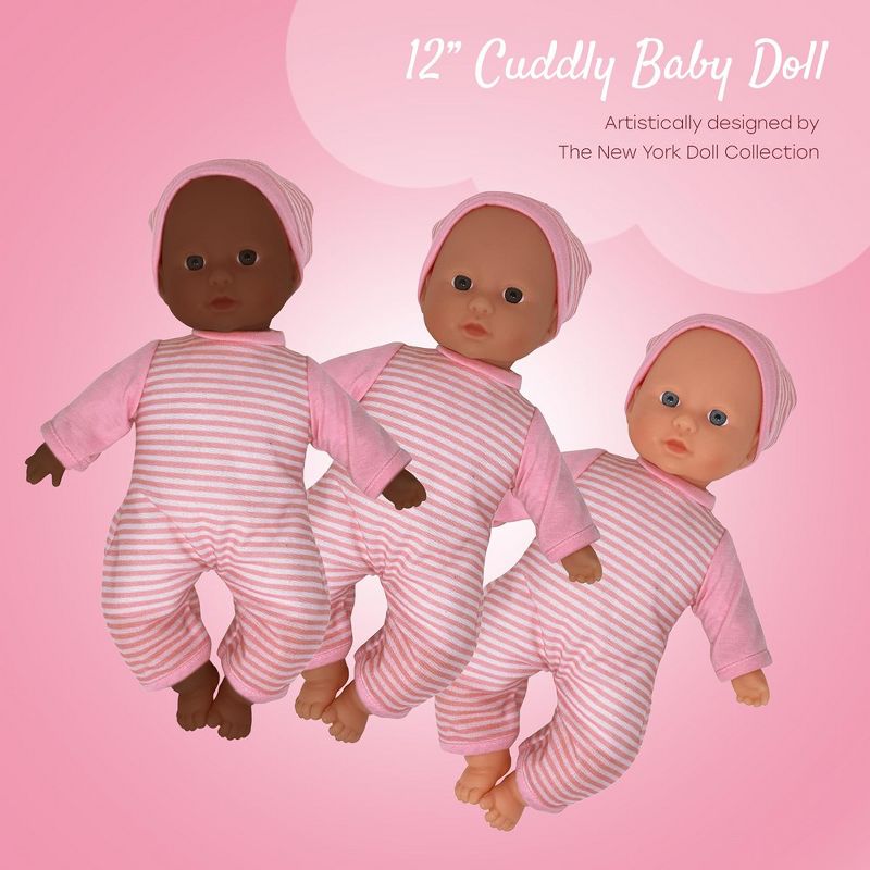 The New York Doll Collection 12 Inch Baby Doll Walker Set, 2 of 6