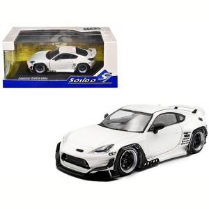 2022 Toyota Pandem GR86 White Metallic 1/43 Diecast Model Car by