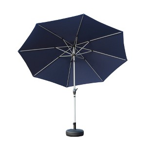 CLIHOME 10FT Outdoor Patio Umbrella with Push Button Tilt and Crank,UV Protection Waterproof Sun Umbrella(Base Not Included) - 1 of 4