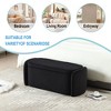 House Hold Storage Ottoman,Bedroom End Bench,Upholstered Fabric Storage Ottoman with Safety Hinge - 2 of 4