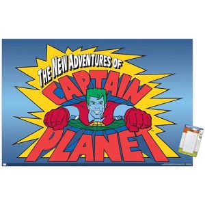 Trends International Captain Planet and The Planeteers - Logo Unframed Wall Poster Prints - 1 of 4