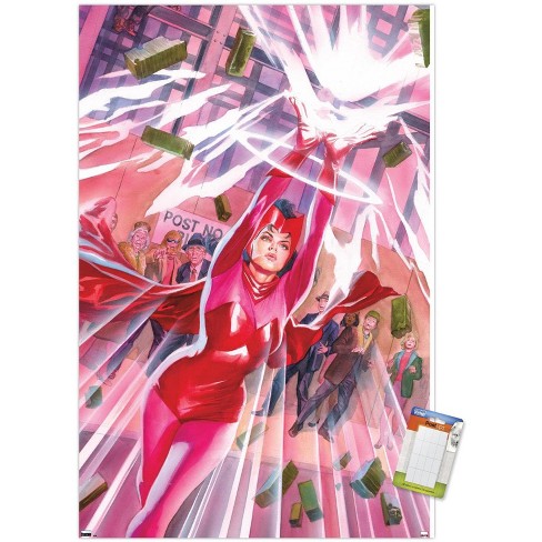 Trends International Marvel Comics - Scarlet Witch - Minimalist Framed Wall  Poster Prints : Target