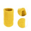 Unique Bargains Wrist Sweat bands Wristbands for Sport Wrist Wraps Absorbing Cotton Terry Cloth 3.15"x3.94" 1 Pair - 3 of 4