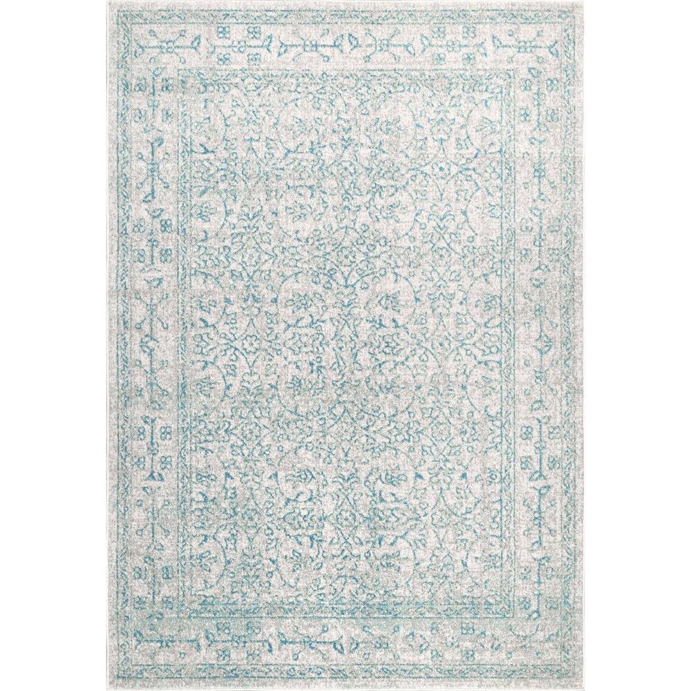 5'x7'5in Vintage Waddell Area Rug Blue - nuLOOM