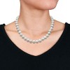 EVERLY JEWELRY | Sterling Silver 9.5-10.5 mm Freshwater Cultured Pearl Necklace, 18inc - 3 of 4