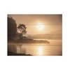 Trademark Fine Art GS Photo Misty Morning on Hidden Lake Wood Slat Art - 3 of 4