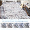 COZONY Vintage Floral Carpet Mat Rug, Washable Non-Slip Low Pile Runner for Hallway Kitchen Entryway Bedroom - 2 of 4
