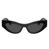 Dolce & Gabbana DG 4450 501/87 Womens Cat Eye Sunglasses Black 52mm - 2 of 3