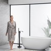 Single-Handle Freestanding Floor Mount Roman Tub Faucet Bathtub Filler with Hand Shower - 2 of 4