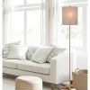 Cal Lighting 100W metal floor lamp with wooden base - 4 of 4