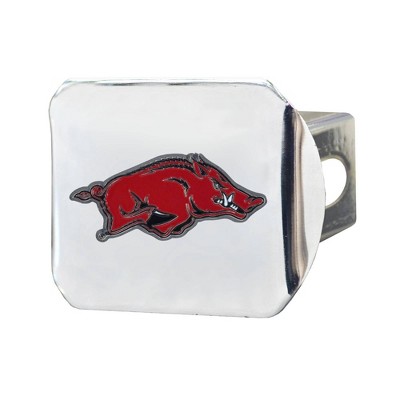 NCAA University of Arkansas Razorbacks Metal Emblem Hitch Cover