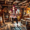 InCharacter Costumes Swashbucklin' Sass Costume Child - 3 of 4