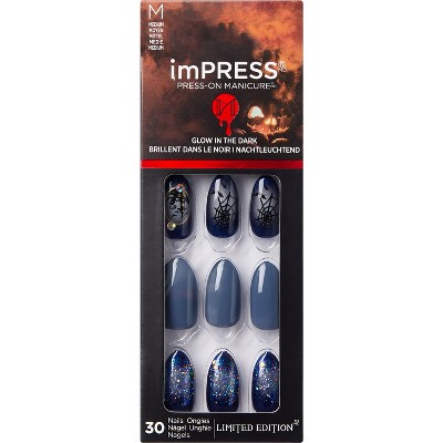 KISS Products imPRESS Fake Nails - Hallow-queen - 34ct