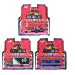 "H.D. Trucks" Series 26 Set of 3 pieces 1/64 Diecast Models by Greenlight - 1 of 4