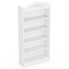Resenkos Bookshelf, Bookcase Standing Shelf Unts,72" Modern Bookshelf, Freestanding Etagere Bookcase with Storage Shelves,White - 4 of 4