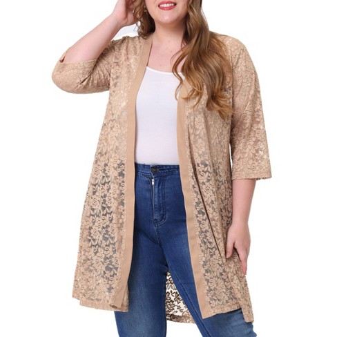 Women's lace outlet cardigans