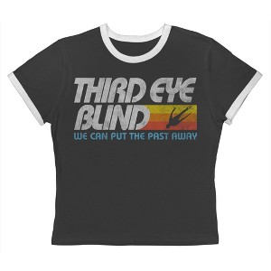 Third Eye Blind Women's We Can Put The Past Away Short Sleeve Graphic Cotton Retro Vintage Ranger Baby Tee - 1 of 3