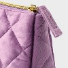 Quilted Pouch Purple Gifting - Spritz™ - 3 of 3