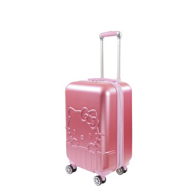 Hello Kitty ABS Rolling Luggage (Black) #82338