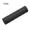 Unique Bargains Rubber Non-Slip Mushroom Bike Fit 7/8" Handlebar Grips 4.53" 4 Pairs - 3 of 4
