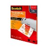 Scotch 25ct Thermal Laminating Pouches Letter Size 5mm: Laminator Sheets, 5 Mil, Office Supplies, 9" x 11.5" - image 2 of 4