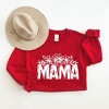 Simply Sage Market Women's Graphic Sweatshirt Mama Topped With Flowers - 3 of 3