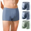 CARER 3pk Incontinence Boxer for Men Bladder Leak Protection Washable Reusable - 8oz Heavy Absorbency - 2 of 4