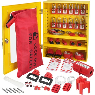 Buy TRADESAFE Lockout Tagout Kit With Loto Locks For Gate Valves, Ball