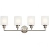 Lynn Haven™ 4 Light Vanity Light Brushed Nickel - 3 of 3