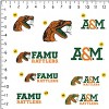 Florida A&M University Spirit Logo 50Ct Sticker Packs Miscellaneous 50 Ct. Sticker Pack - 2 of 4