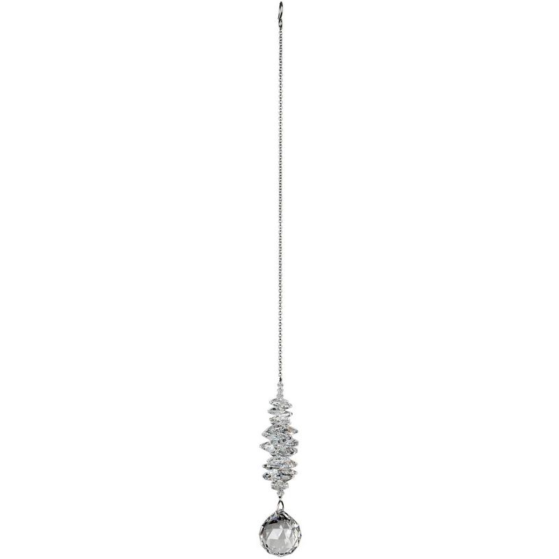Woodstock Wind Chimes Woodstock Rainbow Makers Collection, Crystal Grand Cascade, 4.5", 1 of 11