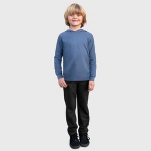 City Threads Boys Soft Cotton 3-Pocket Jersey Pants - UPF 50+ - USA-Made - 1 of 4