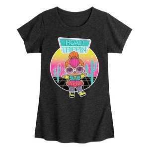 Girls' - LOL Surprise! - Road Trippin Fitted Short Sleeve Graphic T-Shirt - 1 of 4