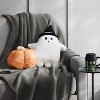 Ghost Pillow with hat white/black/purple - Hyde and EEK! Boutique™ - 2 of 4