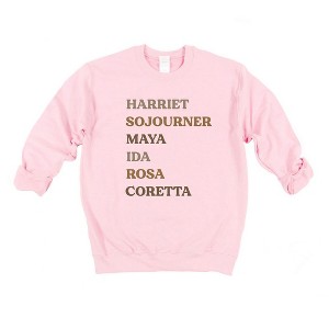 Simply Sage Market Women's Graphic Sweatshirt Black History Women - 1 of 3
