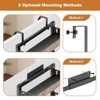 COZONY 8-Layer Over Door Organizer Racks, Adjustable Height 2-in-1 Wall Mount for Pantry Closet Kitchen Bathroom Storage - 4 of 4