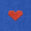 Dalix Pixel Heart Embroidered Lightweight Relaxed Jersey Tee Summer Cute Love Womens - 2 of 4