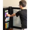 Newair Beverage Refrigerator Cooler, 90 Can Capacity Fridge, Adjustable Shelves and Glass Door, Small Refrigerator, Beer or Soda Can Organizer - 4 of 4