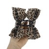 Unique Bargains Elegant Leopard Print Fashion Bow Hair Clips Yellow Brown 1 Pc - 4 of 4