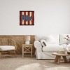 Stupell Industries United States Map on Stripes, 25" x 25" - 2 of 4
