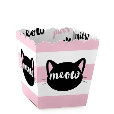 Big Dot Of Happiness Purr-fect Kitty Cat - Party Mini Favor Boxes