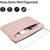 Hachikiko 13-14 Inch Laptop Sleeve, Puffy Protective Case for MacBook Air 13 13.6 (M3/M2/M1) | MacBook Pro 13 14 (M4/M3/M2) | HP Dell Surface - 3 of 4