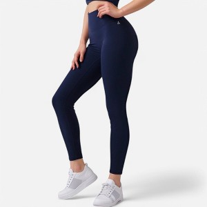 Anna-Kaci Active Women's High Waist Seamless Leggings with Full-Length Ankle Fit - 1 of 4
