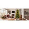 YARDSIGHT 7.5ft Artificial Christmas Tree, 2003Tips Full & Lush Hinged Tree with Mixed PE+PVC Needles and Sturdy Metal Stand - 2 of 4
