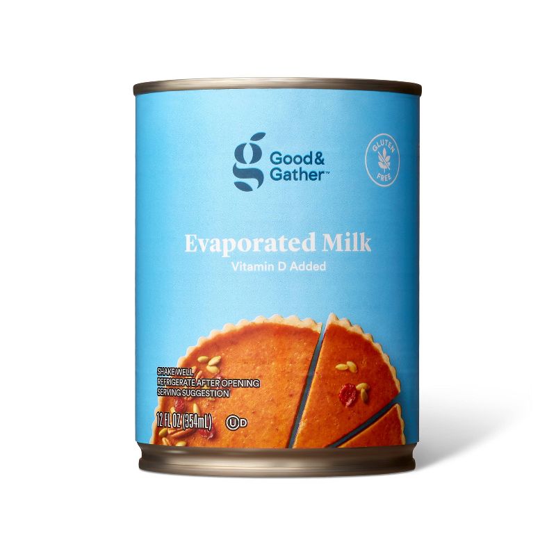 Evaporated Milk - 12 fl oz - Good &#38; Gather&#8482;, 1 of 4