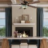 52" Suki 5 Blade Remote Controlled Lighted Ceiling Fan - River of Goods: Tiffany Style with LED Lights - 4 of 4