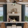 52" Suki 5 Blade Remote Controlled Lighted Ceiling Fan - River of Goods: Tiffany Style with LED Lights - image 4 of 4