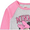 Disney Minnie Mouse Girls 2 Piece Long Sleeve Shirt and Pants Set for Infant Toddler and Big Kids - 3 of 4